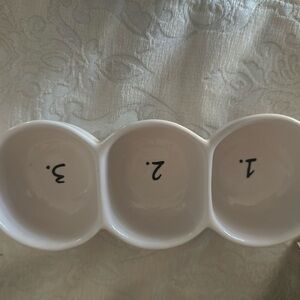 Rae Dunn White Ceramic Serveware Collection